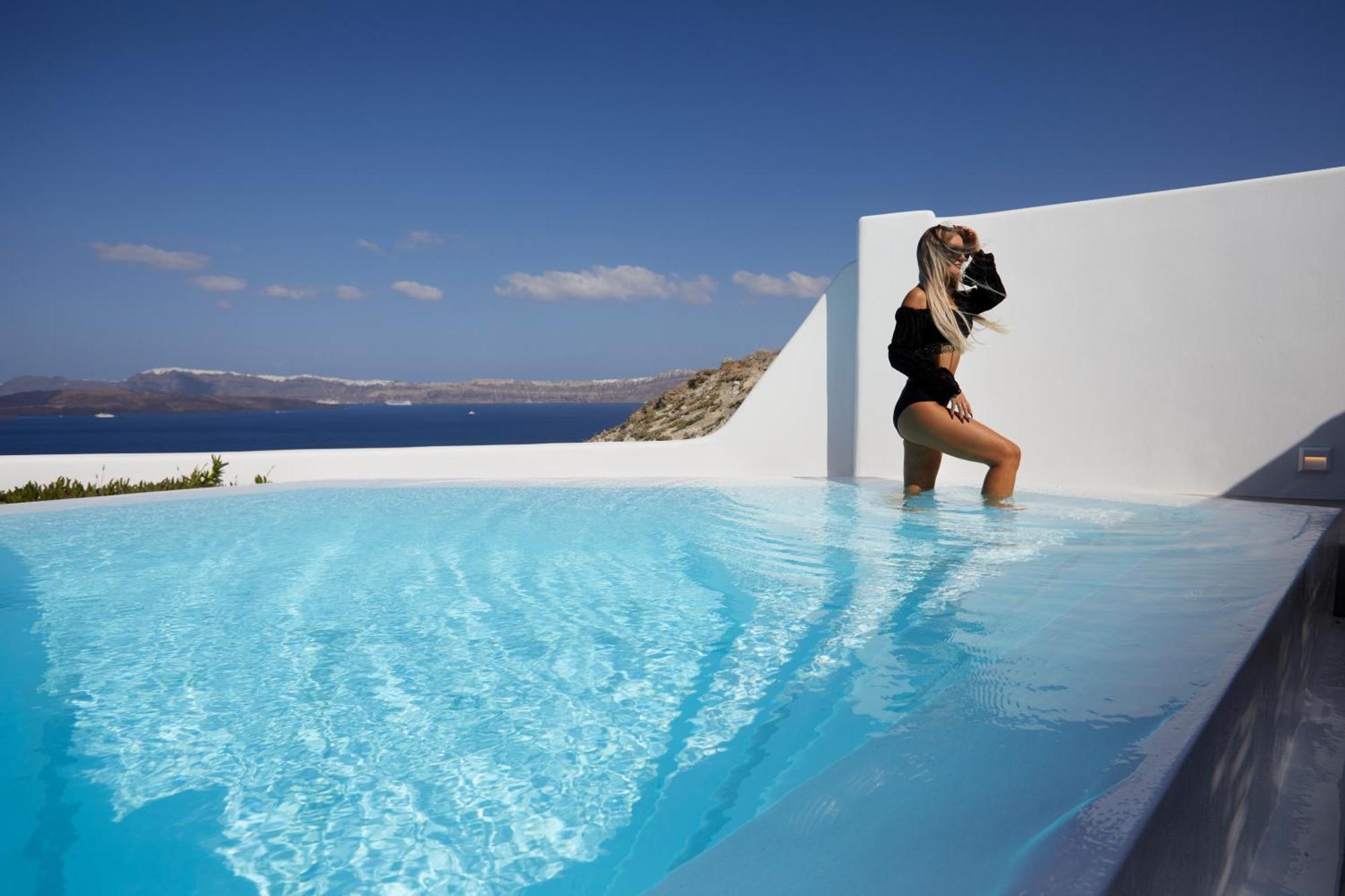 Phos The Boutique Hotell Akrotírion Exteriör bild